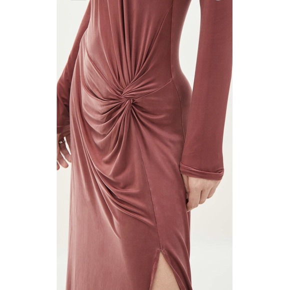 NWT Young Fabulous and Broke Size Large Long sleeve Jersey Madison Dress - Picture 4 of 6